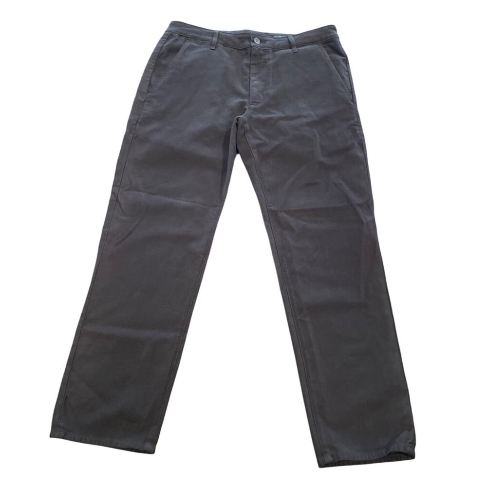 AG Payton Classic Chino Cropped Men's 32x27 Grey Stone Casual Preppy Workwear